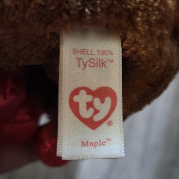Ty Beanie Boos Maple the Reindeer Plush - Picture 2 of 6